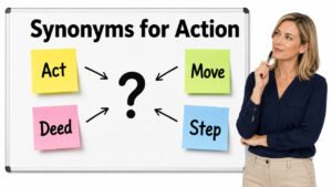 synonyms for action