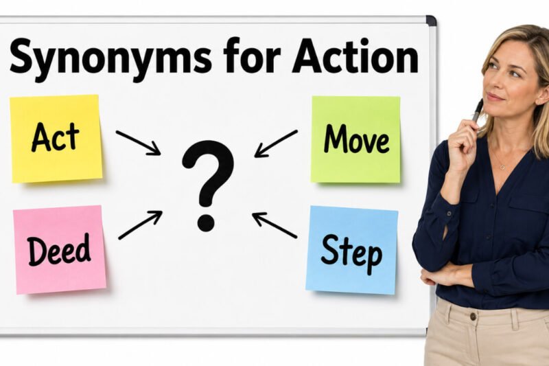 46+ Synonyms for Action: Strong Word Choices & Examples