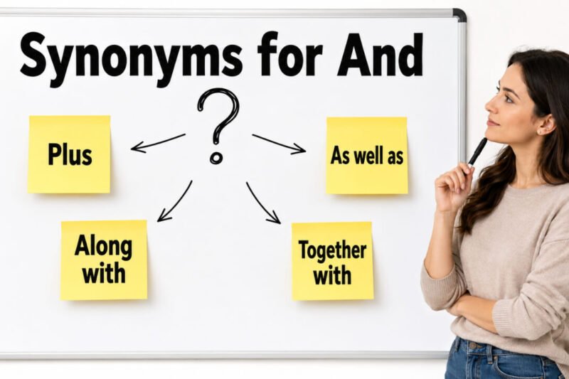 30+ Synonyms for And: Meaning, Usage, and Better Options