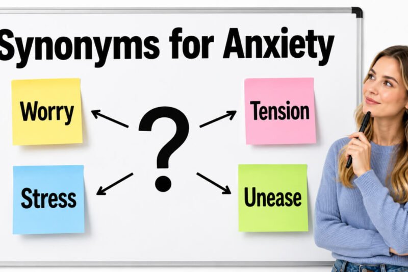 35+ Synonyms for Anxiety: Strong Word Choices & Examples