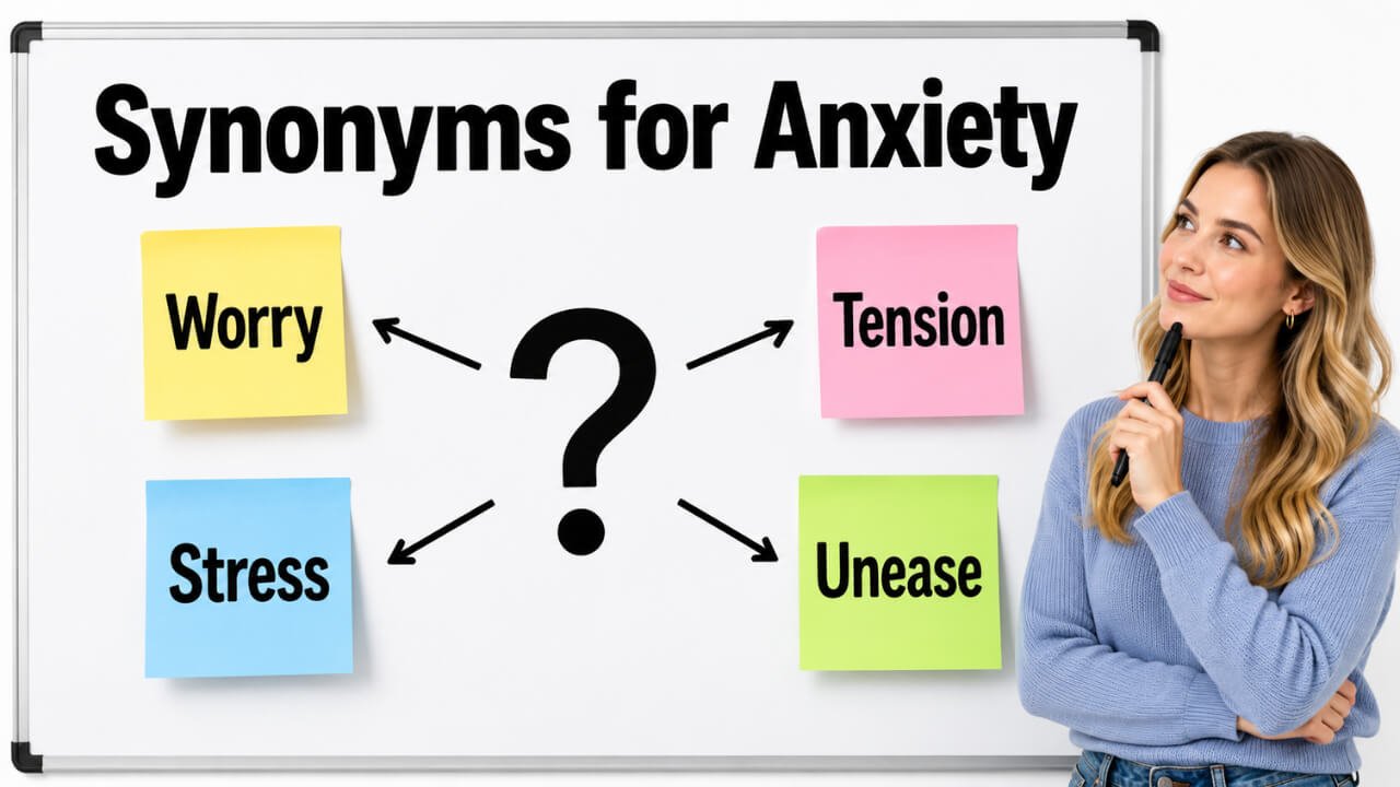 synonyms for anxiety