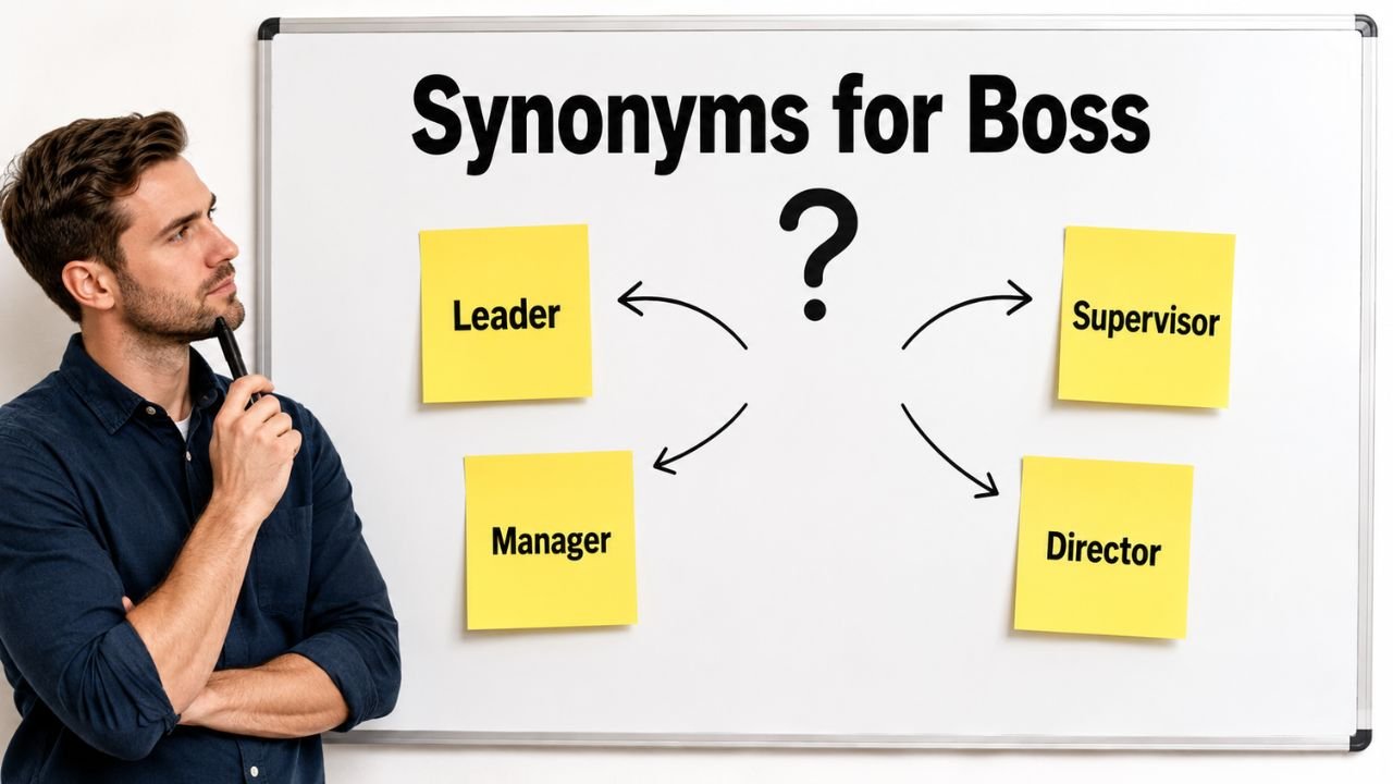 synonyms for boss