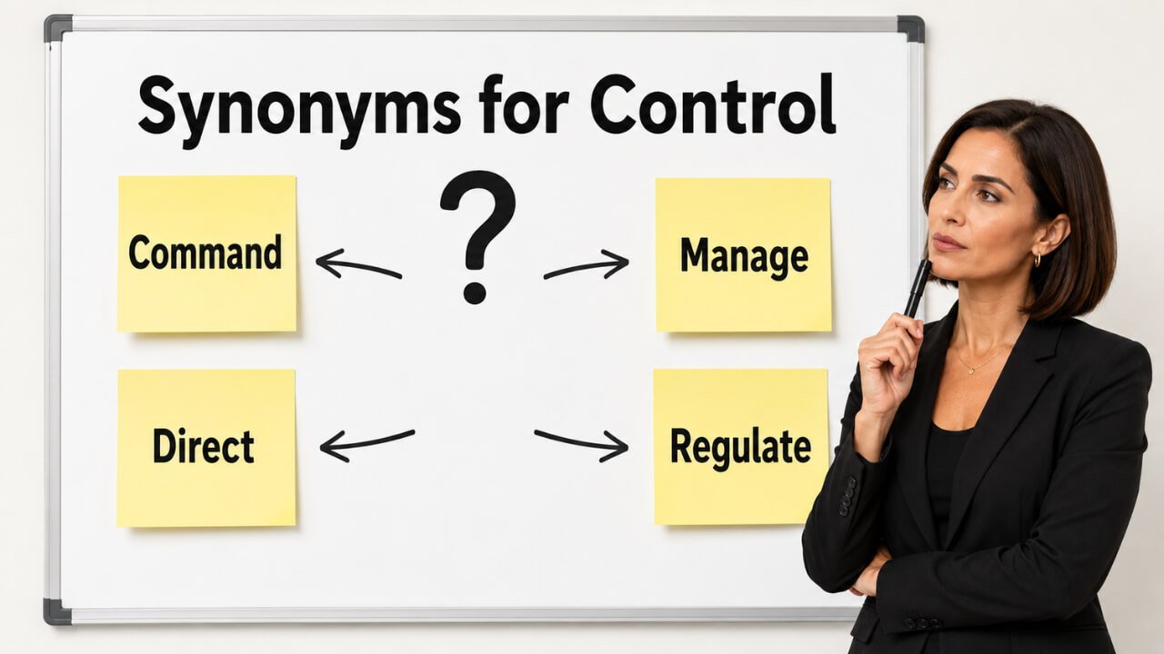 Synonyms for Control