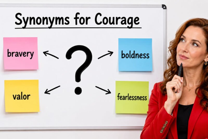 43+ Synonyms For Courage: Strong Word Choices & Examples