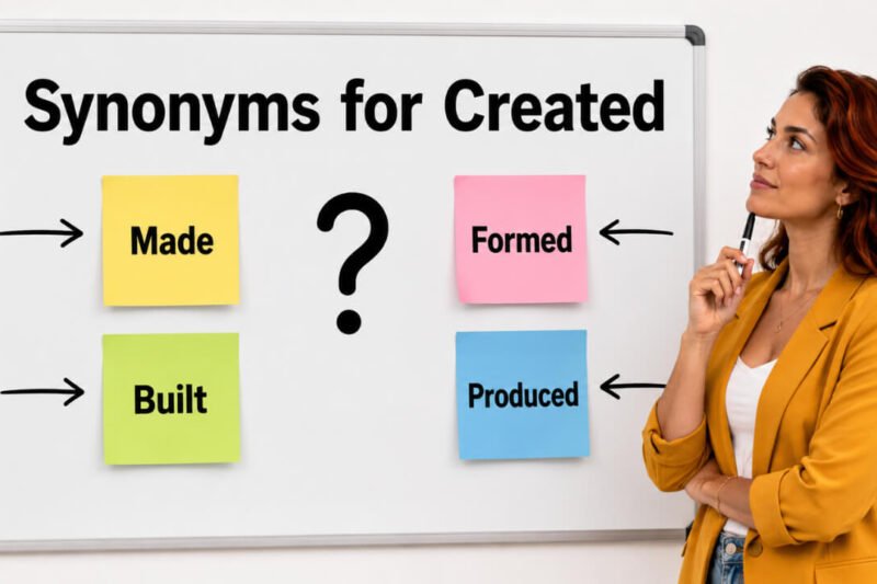 48+ Synonyms For Created: Context, Usage & Clear Examples
