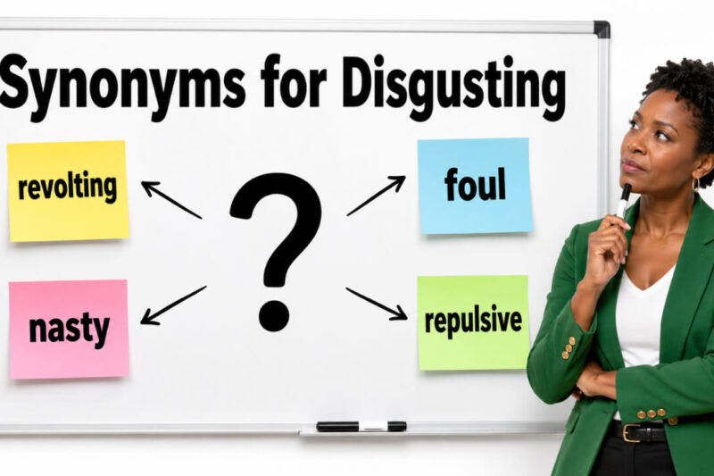 40+ Synonyms for Disgusting: Usage, Context & Examples