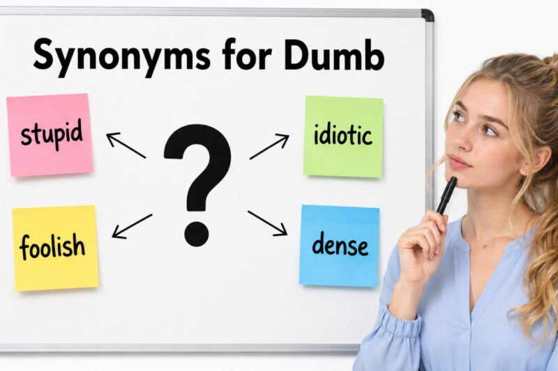 44+ Synonyms For Dumb: Alternatives & Clear Examples