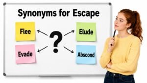 synonyms for escape