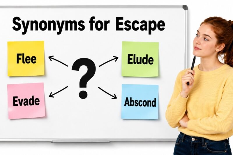 40+ Synonyms for Escape: Meanings, Uses & Word Choices