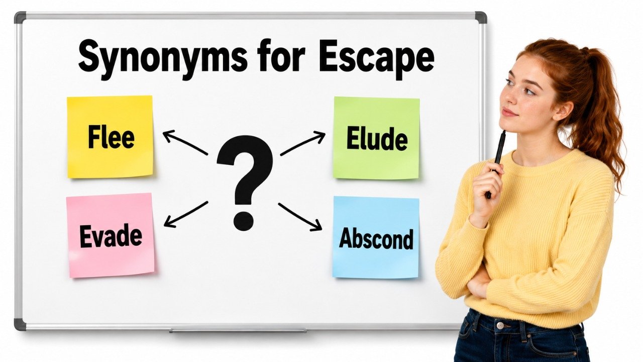synonyms for escape