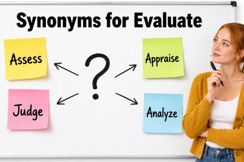 40+ Synonyms for Evaluate: Meaning, Examples & Best Uses