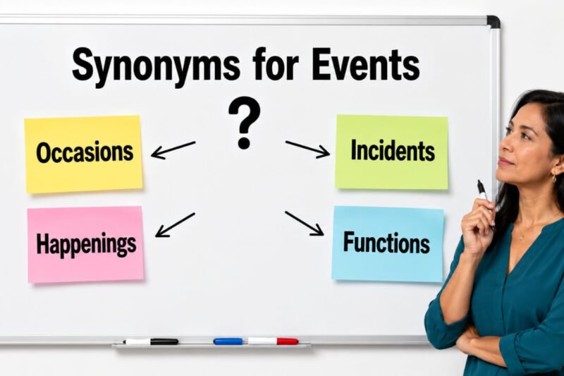 42+ Synonyms For Events: Meanings, Context & Clear Examples