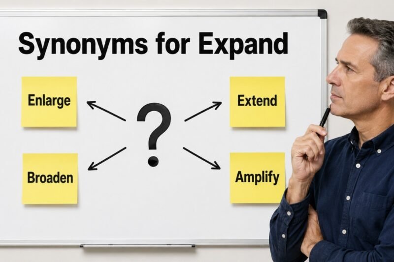 30+ Synonyms for Expand: Meanings, Context & Clear Examples