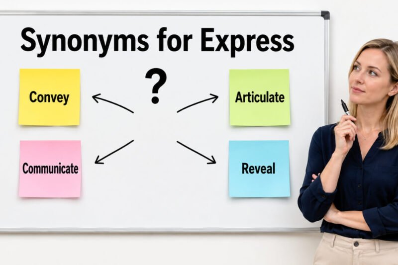 30+ Synonyms for Express: Meanings, Context & Clear Examples