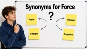 synonyms for force