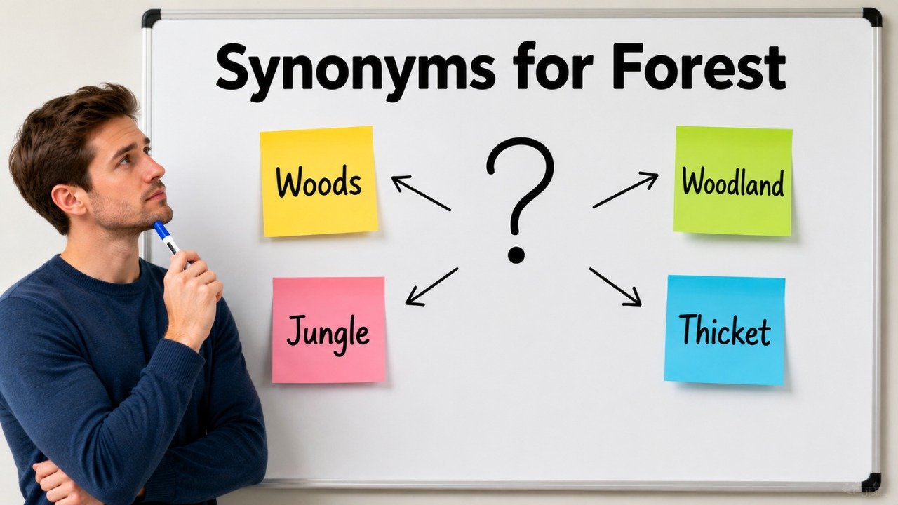 synonyms for forest