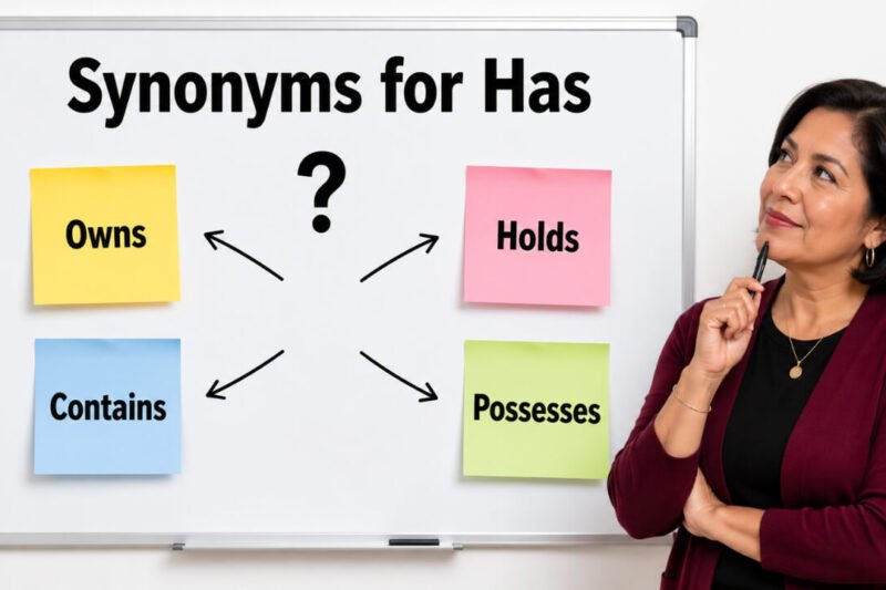 35+ Synonyms for Has: Meaning, Examples & Best Uses