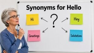 synonyms for hello