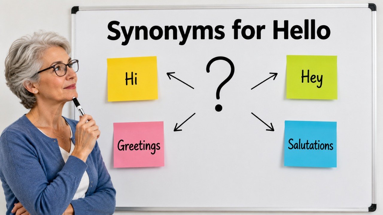 synonyms for hello