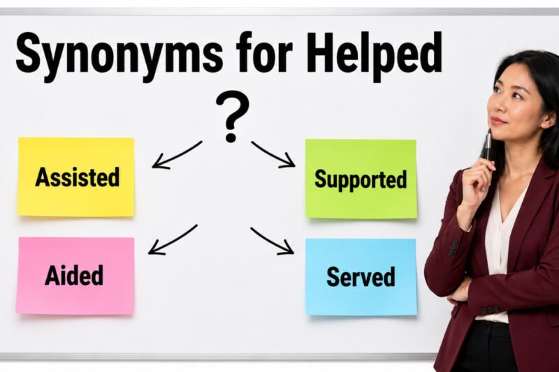 46+ Synonyms for Helped: Meaning, Examples & Best Uses