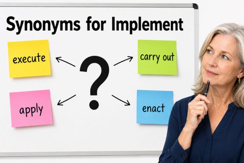 46+ Synonyms For Implement: Usage, Context & Clear Examples