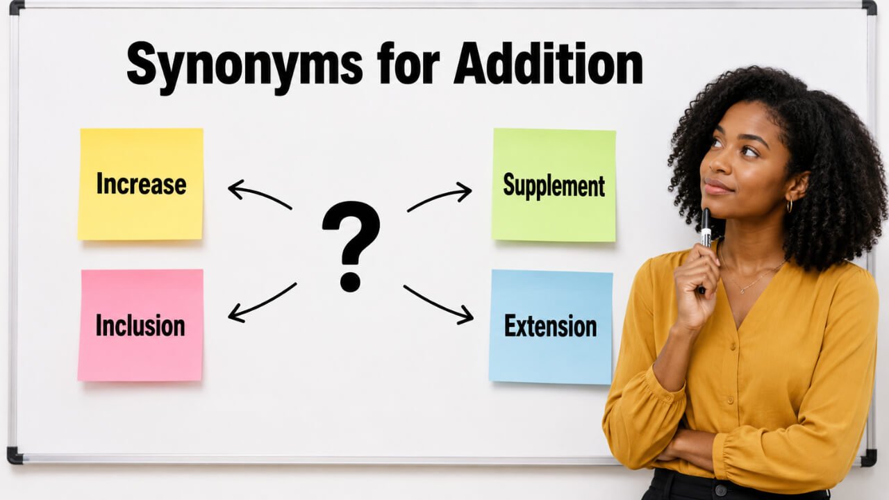 synonyms for in addition
