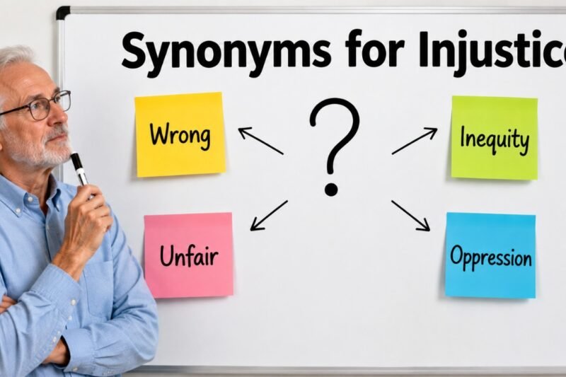 40+ Synonyms for Injustice: Strong Word Choices & Examples