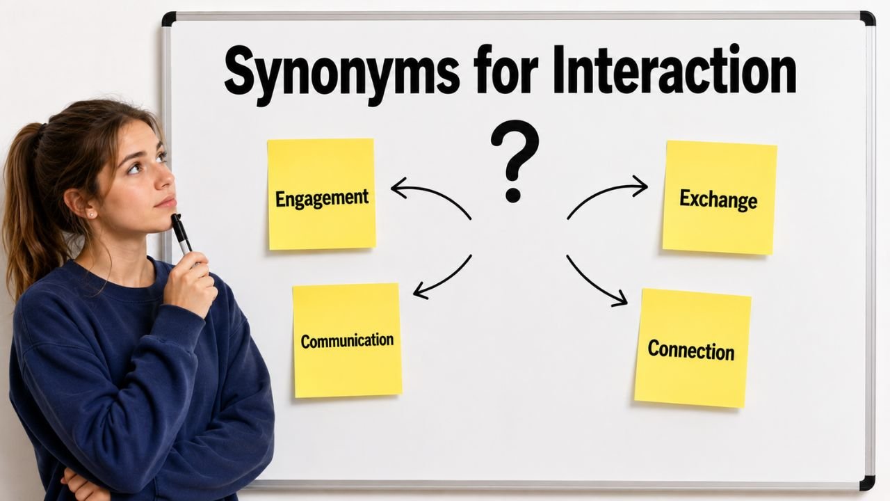 synonyms for interaction