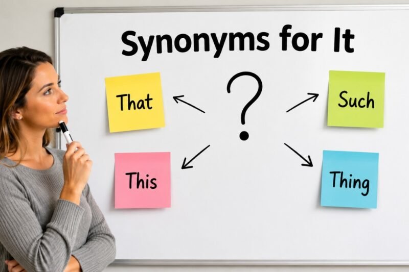 35+ Synonyms for It: Meanings, Context & Clear Examples