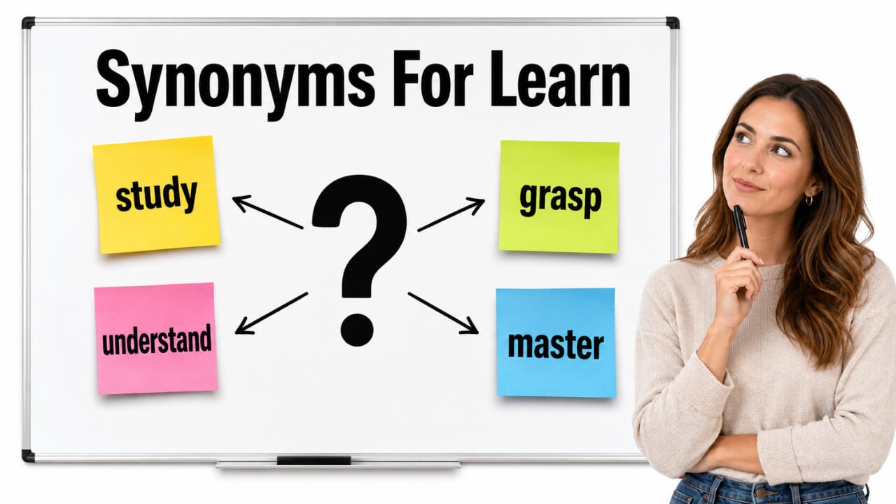 synonyms for learn