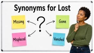 synonyms for lost