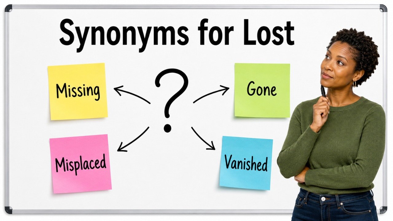 synonyms for lost