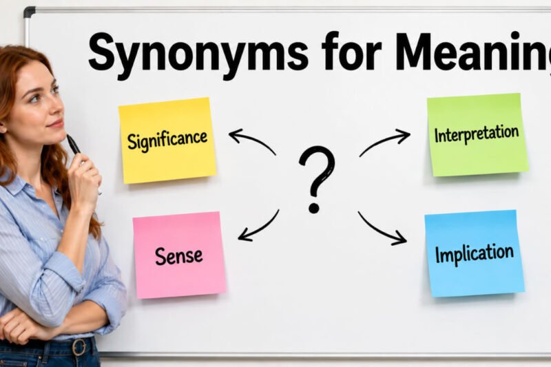 35+ Synonyms for Meaning: Meanings, Context & Clear Examples