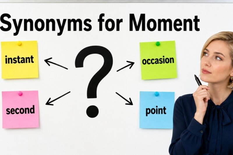30+ Synonyms for Moment: Meanings, Context & Clear Examples