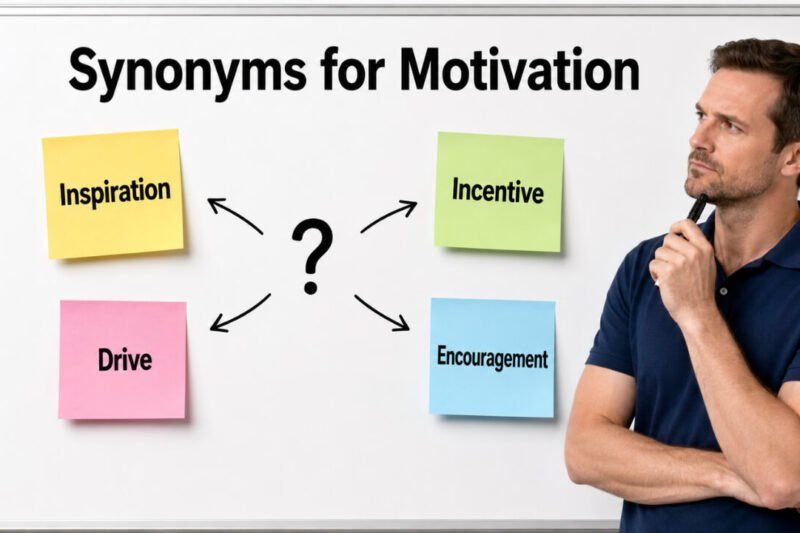 35+ Synonyms for Motivation: Meanings, Uses, and Word Choices