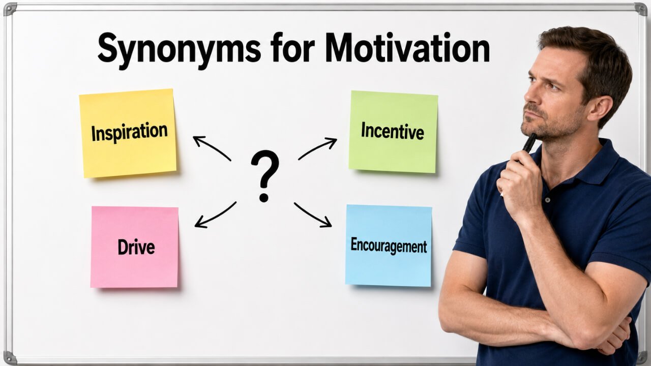 synonyms for motivation
