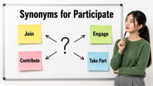 synonyms for participate