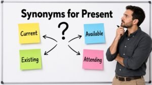 synonyms for present