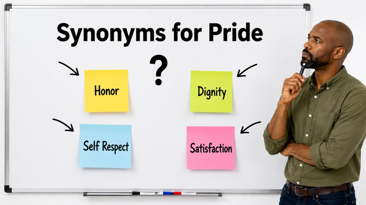 synonyms for pride