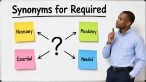 synonyms for required