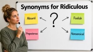 synonyms for ridiculous