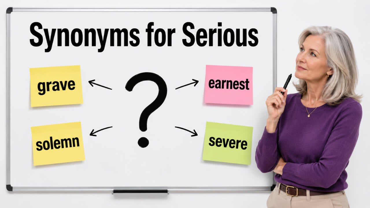 synonyms for serious