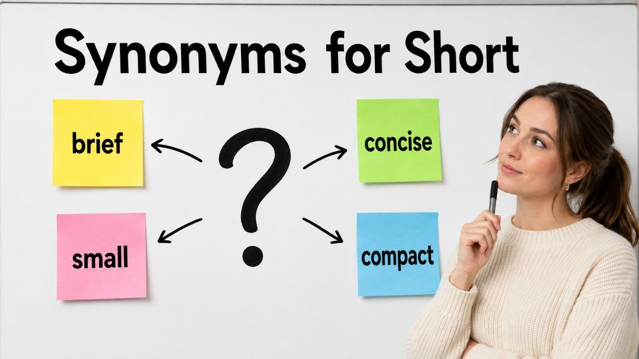 synonyms for short