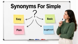synonyms for simple