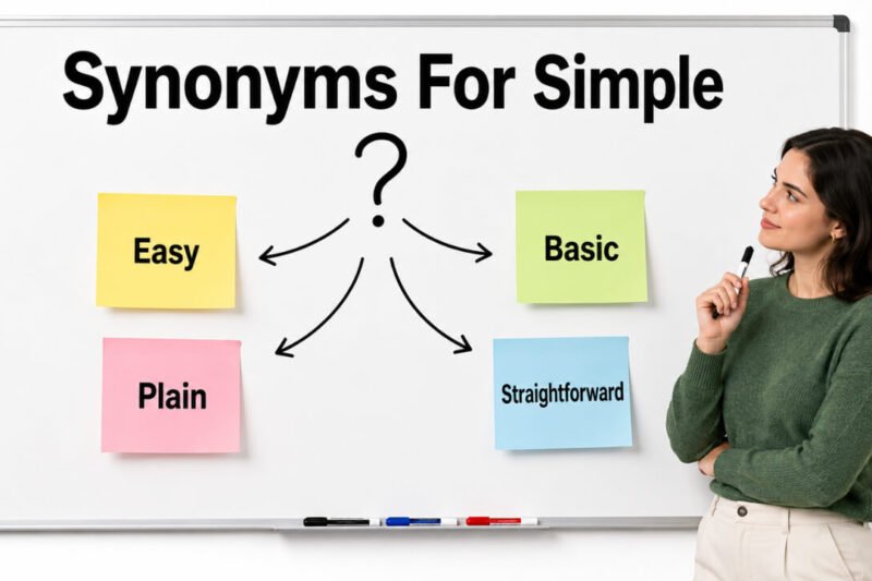 Synonyms for Simple: 45+ Clear Words and Alternatives