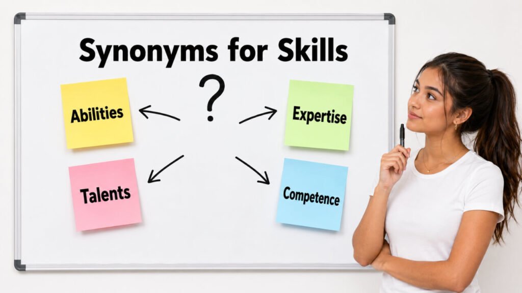 synonyms for skills