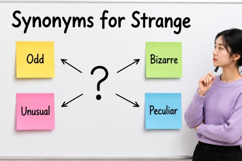 35+ Synonyms for Strange: Usage, Context & Examples