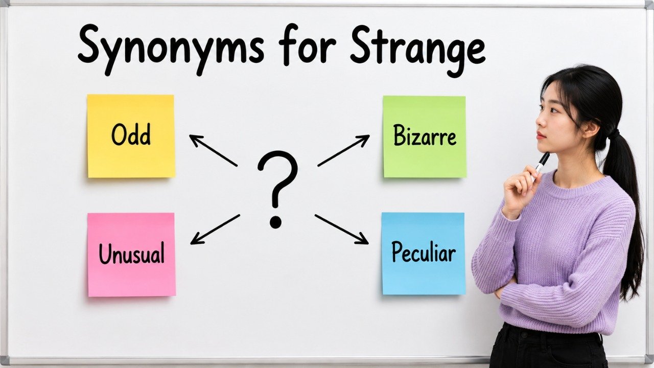 synonyms for strange