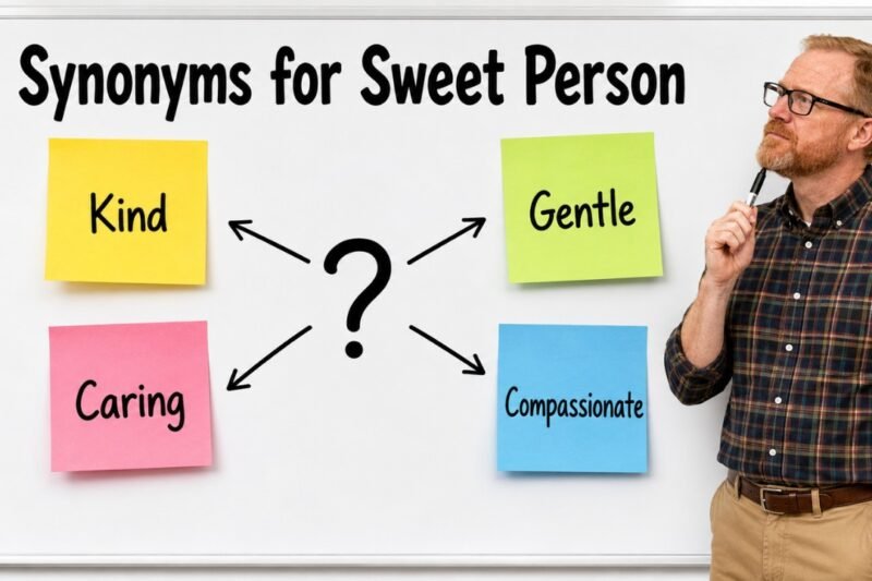 38+ Synonyms for Sweet Person: Meanings, Uses & Word Choices