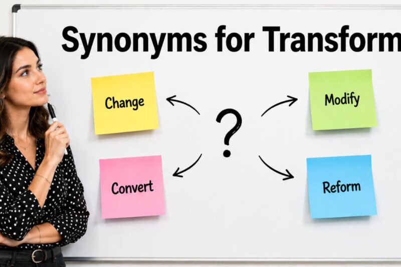 35+ Synonyms for Transform: Usage, Context & Examples